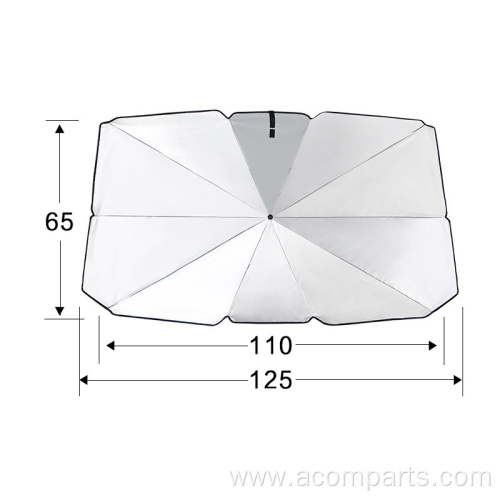 foldable front window protection umbrella sunshade